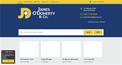 Desktop Screenshot of jamesodoherty.com